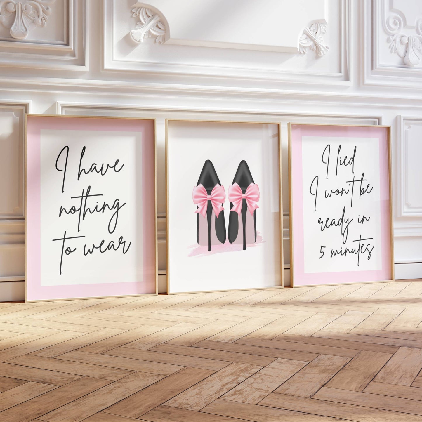 Set of 3 Fashion Prints