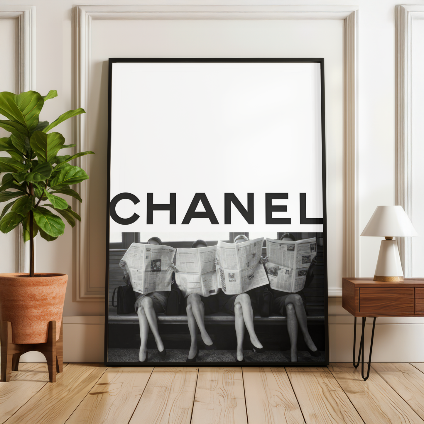 Coco Chanel Luxury Print