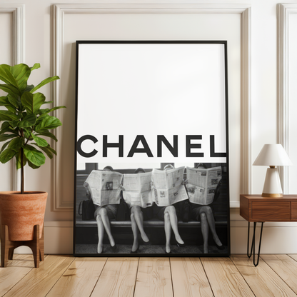 Coco Chanel Luxury Print