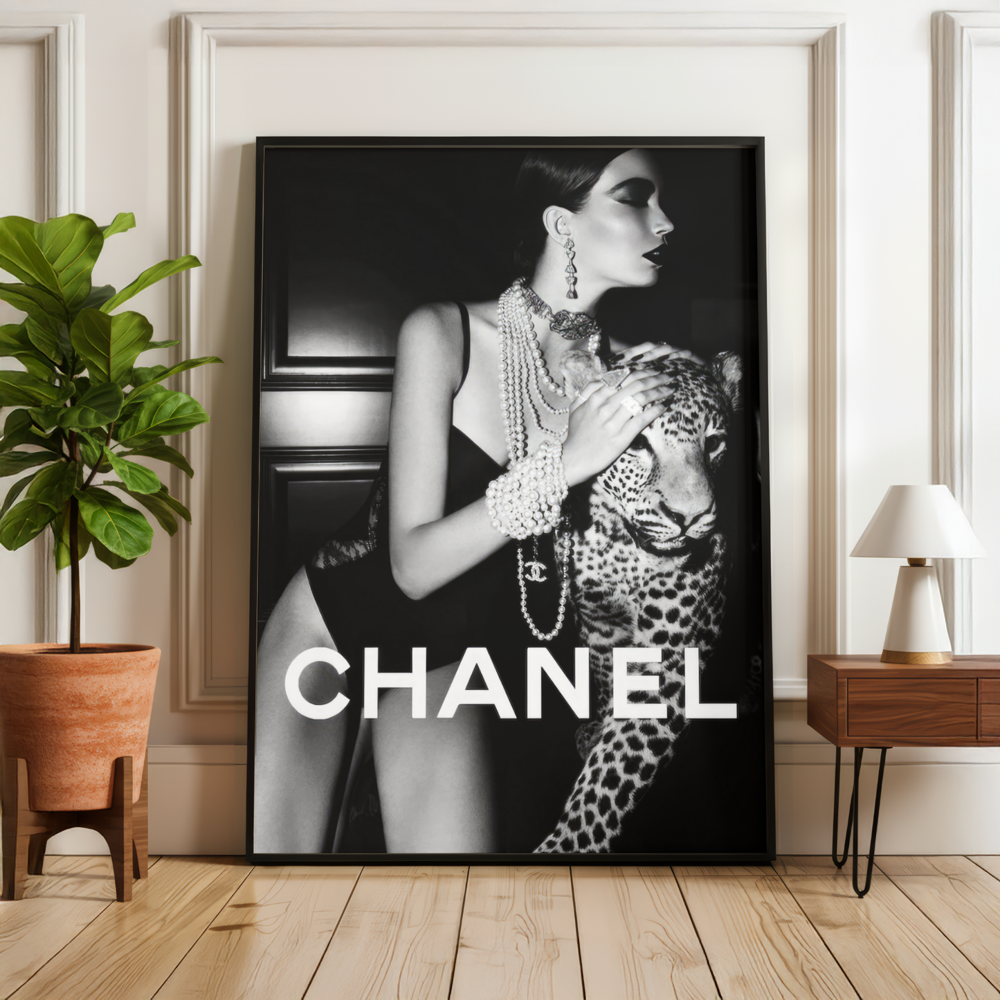 Chanel Leopard Print