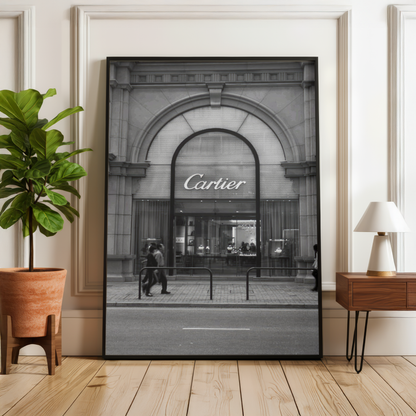 Cartier Store Front Print