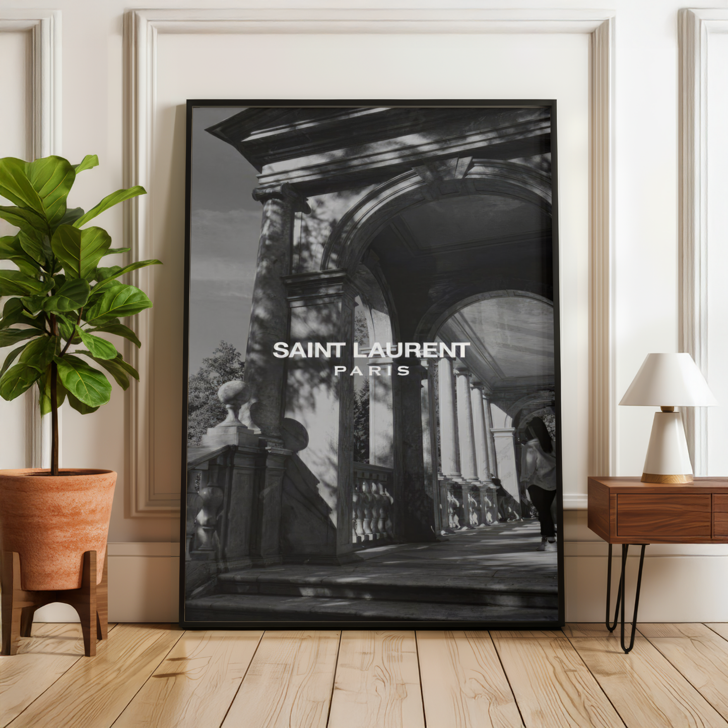 Saint Laurent Paris Wall Art Print