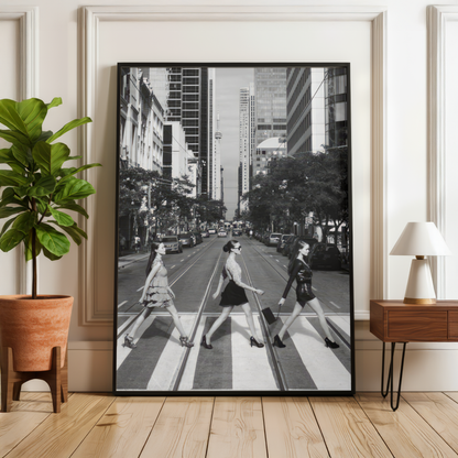Fashion Street Wall Art Print