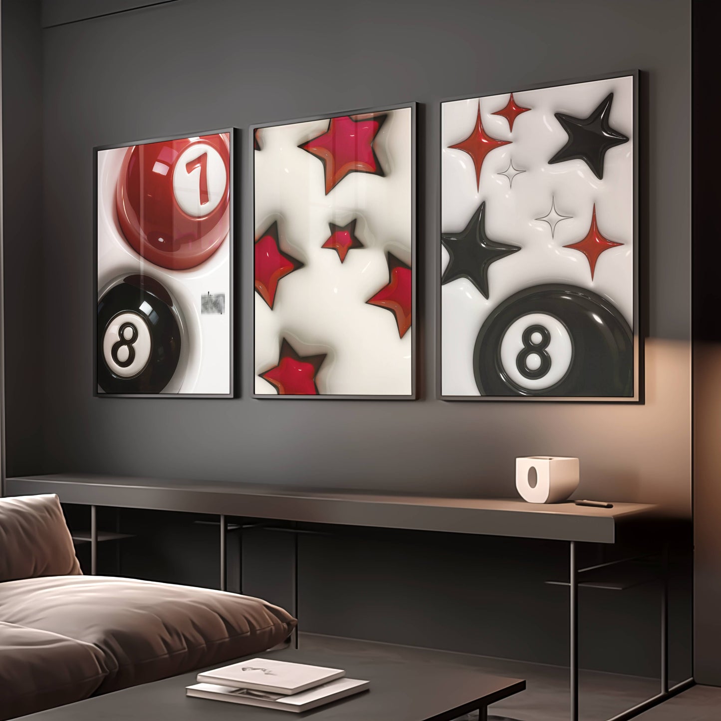 Set of 3 Stussy Posters