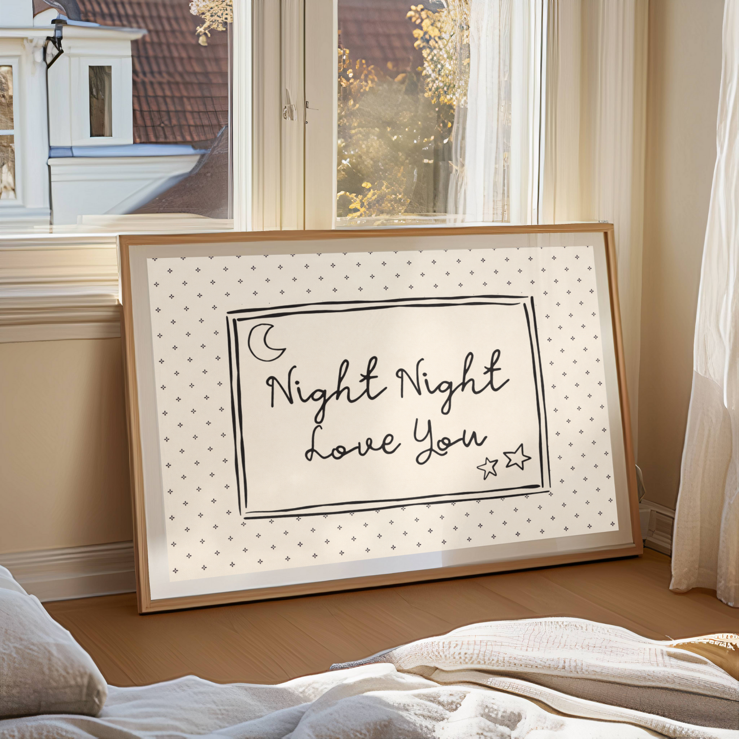 Night Night Love You Print