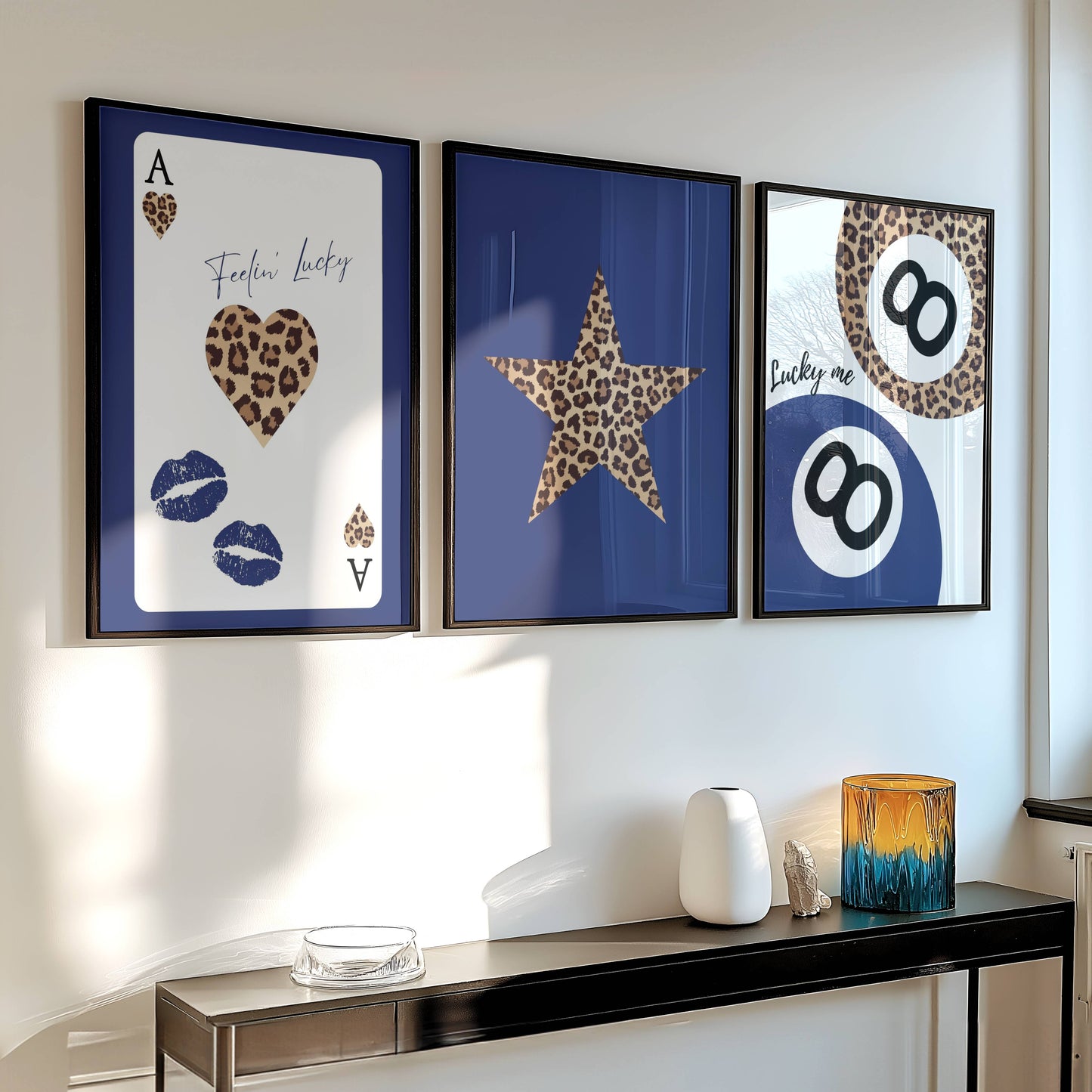 Set of 3 Leopard Prints