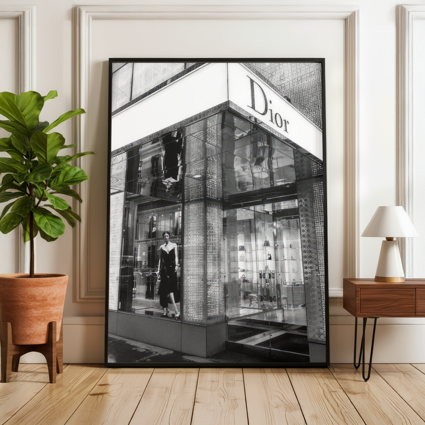 Dior Paris Storefront Art Print