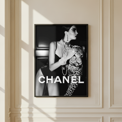 Chanel Leopard Print