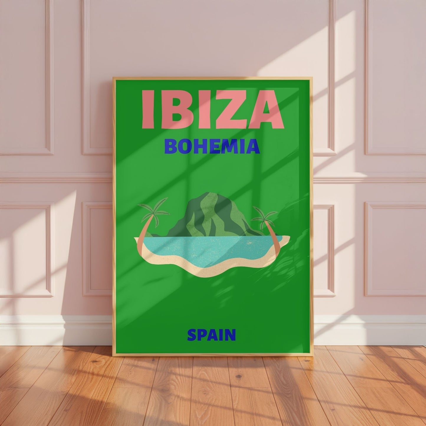 Ibiza Travel Poster