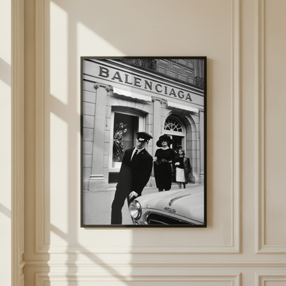 Balenciaga Store Front Print