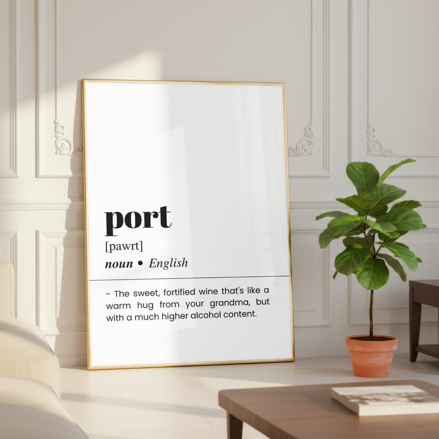 Port Definition Poster