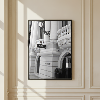 Chanel Paris Store Print
