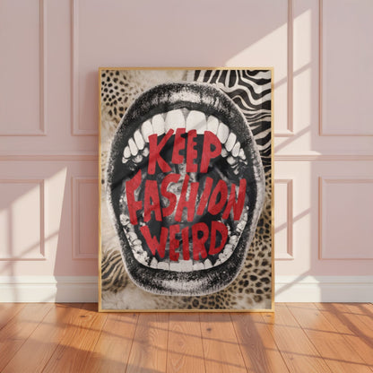 Stylish Maximalist Fashion Leopard Print