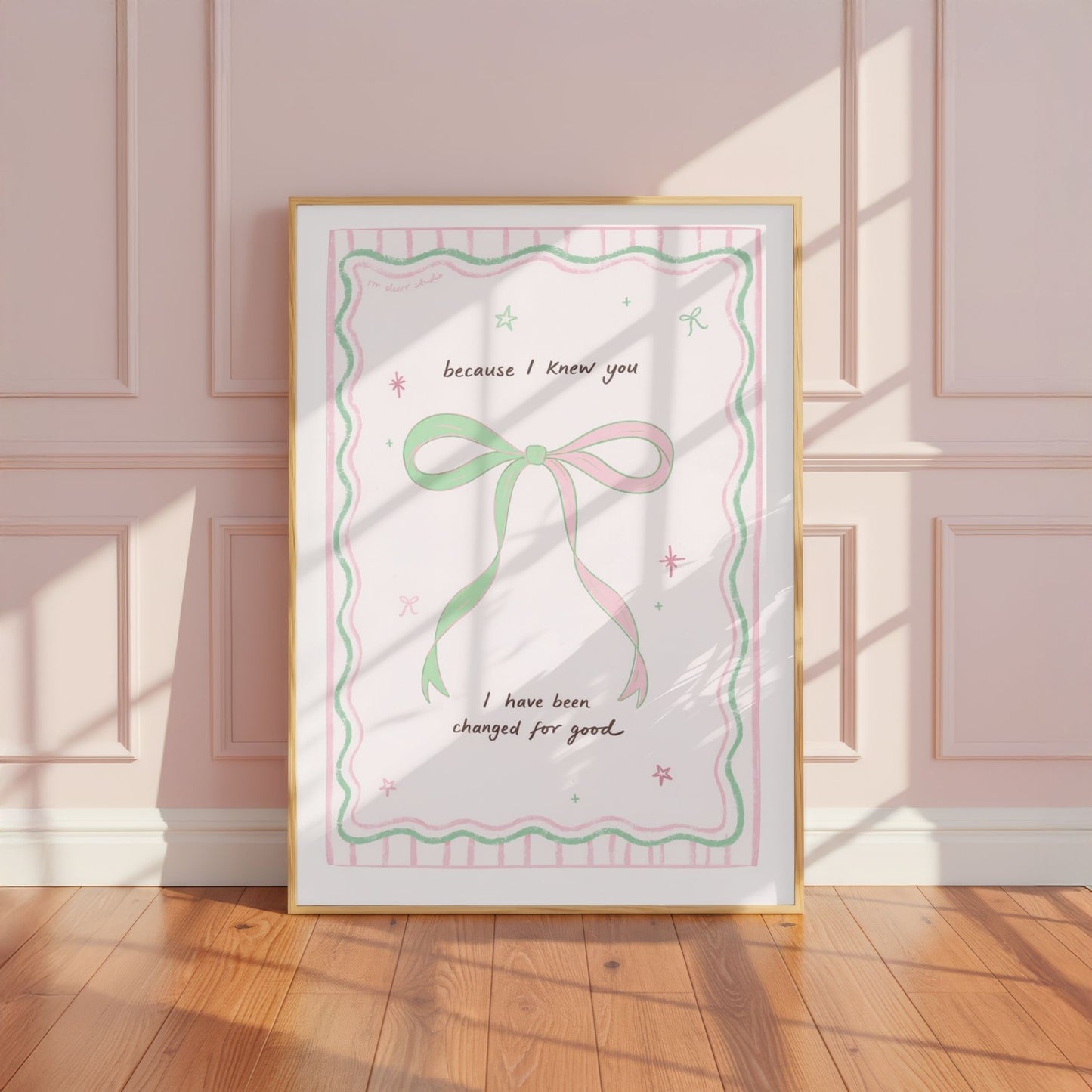 Wicked Movie Quote Print
