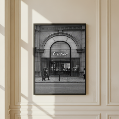Cartier Store Front Print
