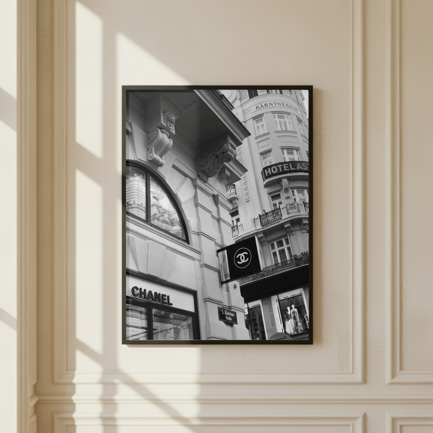 Chanel Paris Store Print