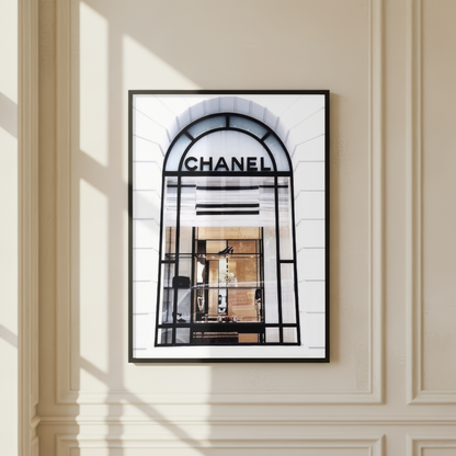 Chanel Paris Store Print