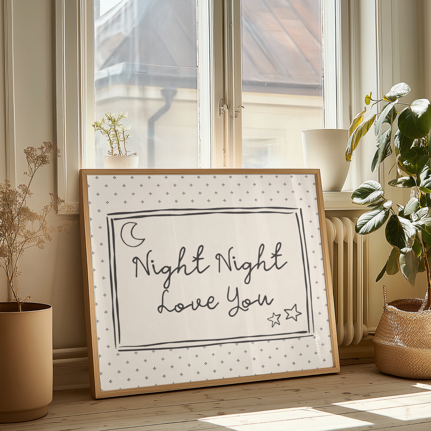 Night Night Love You Print