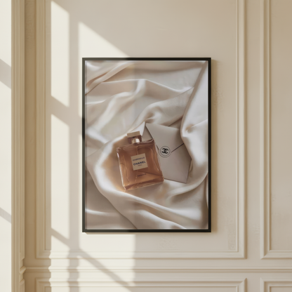 Chanel Gabrielle Perfume Wall Art Print