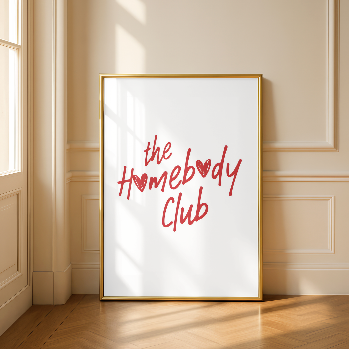 The Homebody Club Wall Art Print