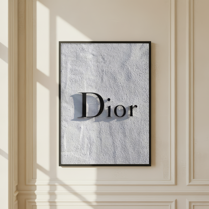Dior Inspired Wall Art Print