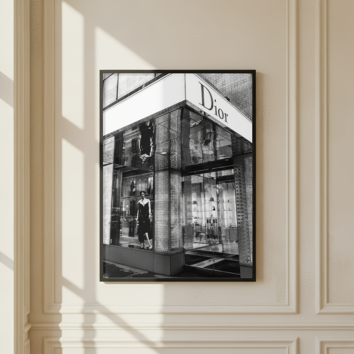 Dior Paris Storefront Art Print