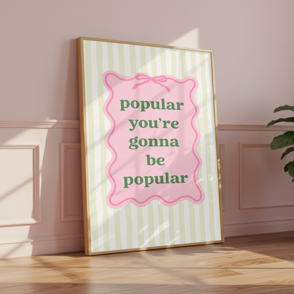 Wicked Movie Popular Print