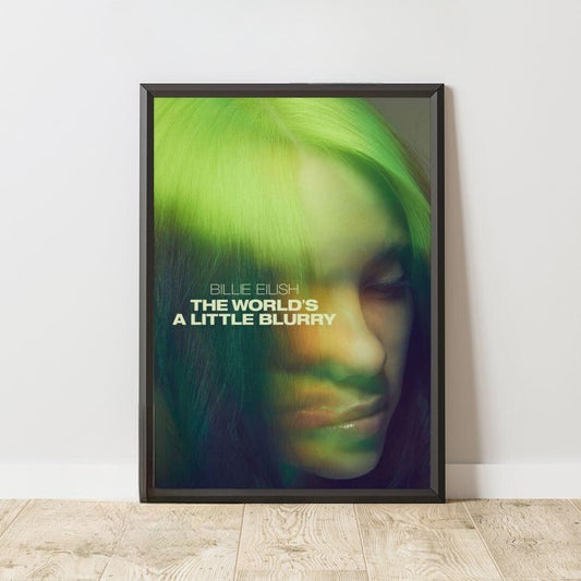 Billie Eilish The World's a Little Blury Poster