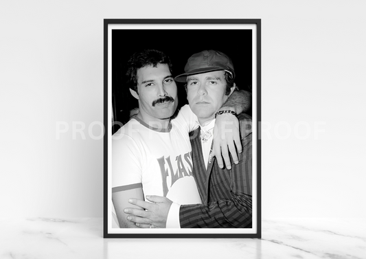 Elton John Freddie Mercury / Music Legends / Music Poster Gift