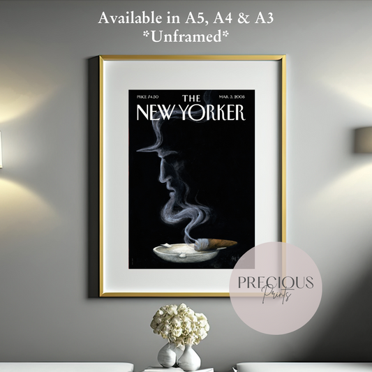 The New Yorker 3 March 2008 Print Vintage Classic Wall Art Unframed / Ana Juan