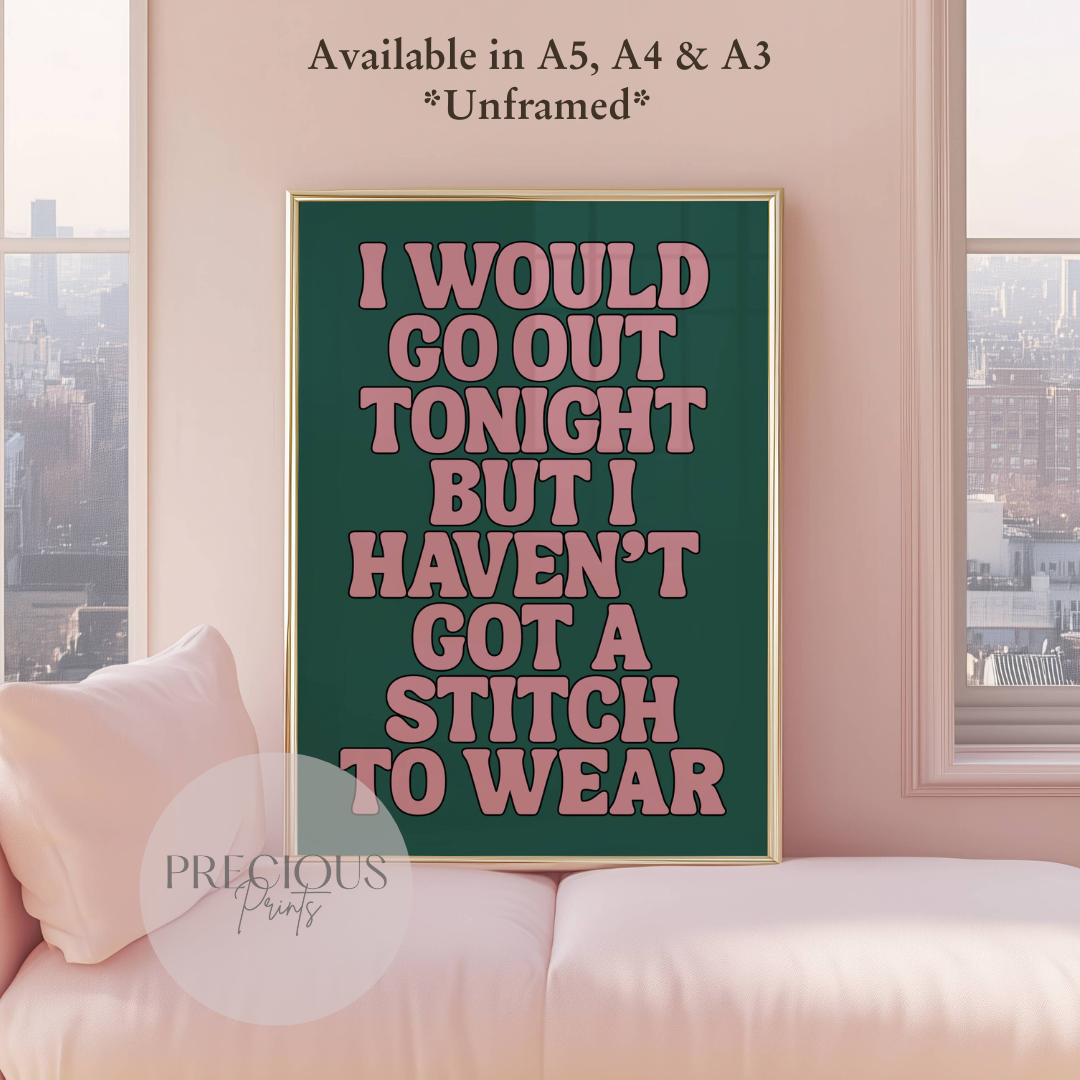 The Smiths Music Poster, This Charming Man 80's Lyric Print / Music Poster