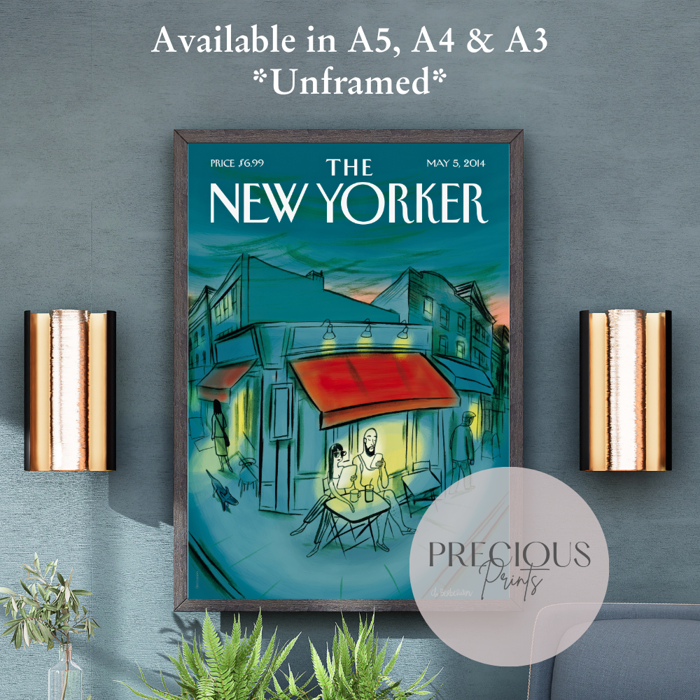 The New Yorker 5 May 2014 / Paris Nov 2015 / Vintage Art Charles Berbérian