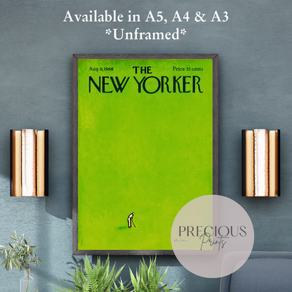 The New Yorker 6 August 1966 Print Vintage Wall Art / Abe Birnbaum