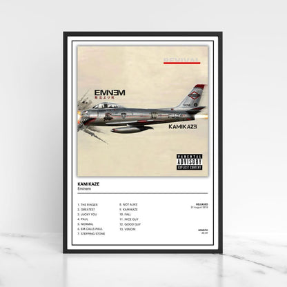 Eminem Album Cover Poster Unframed A5 A4 A3 The Full Collection