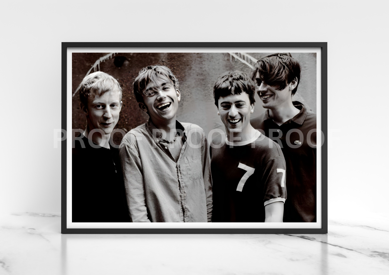 Blur Band Poster / Blur Poster / Music Legends / Music Poster Gift