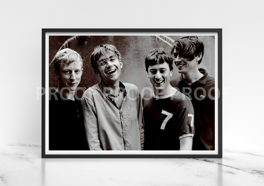 Blur Band Poster / Blur Poster / Music Legends / Music Poster Gift
