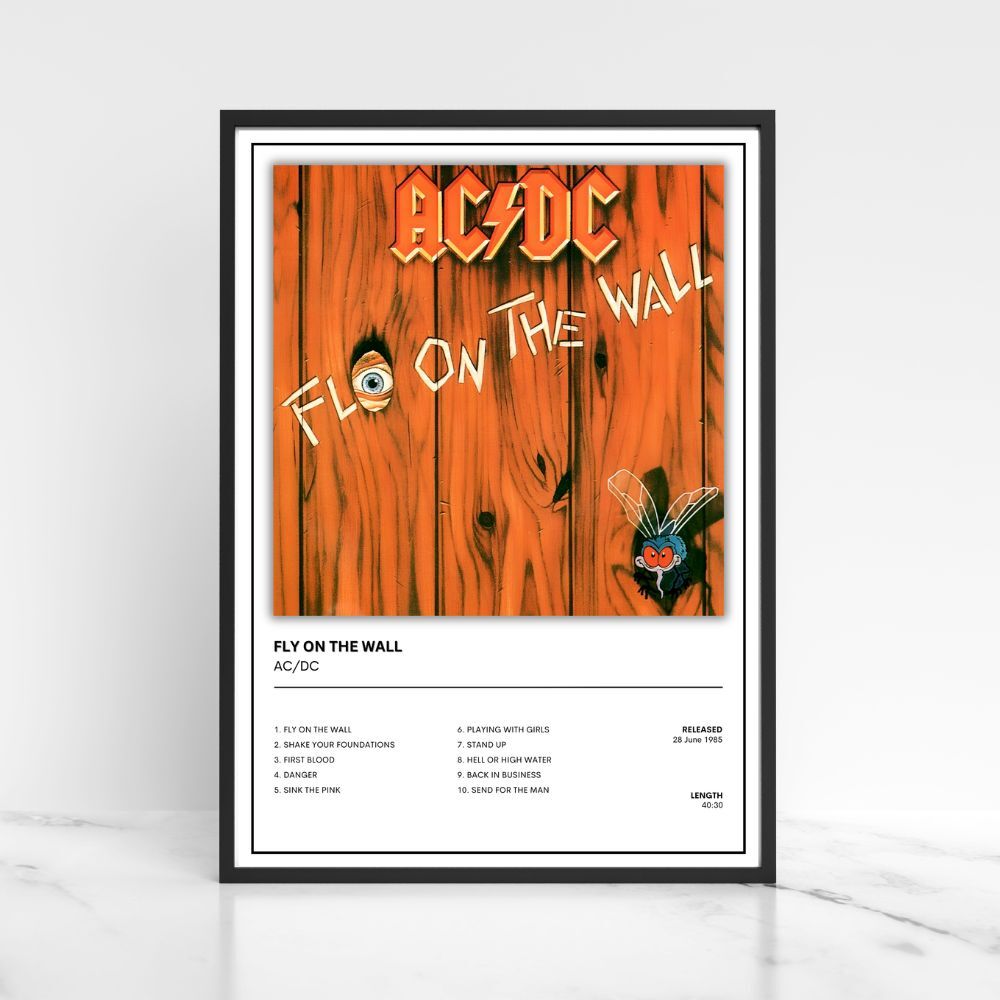 AC/DC  Album Single Cover Music Poster / Music Gift A5 A4 A3