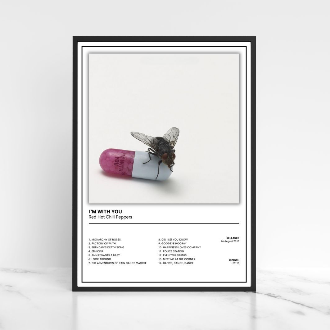 Red Hot Chilli Peppers Full Collection of Album Cover Posters A5 A4 A3