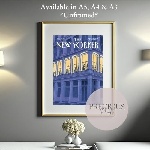 The New Yorker Poster 13 April 2009 Print Wall Art Unframed / High Gloss Poster