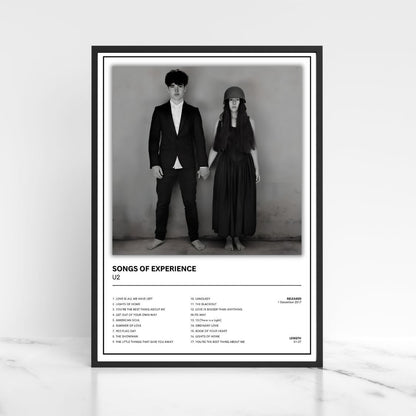 U2 Album Poster Full Collection A5 A4 A3 Unframed