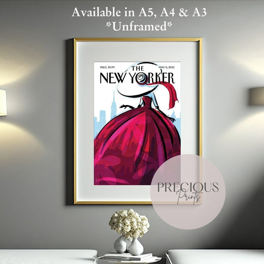 The New Yorker Poster May 6 2013 Vintage Classic Wall Art Unframed Mark Ulriksen