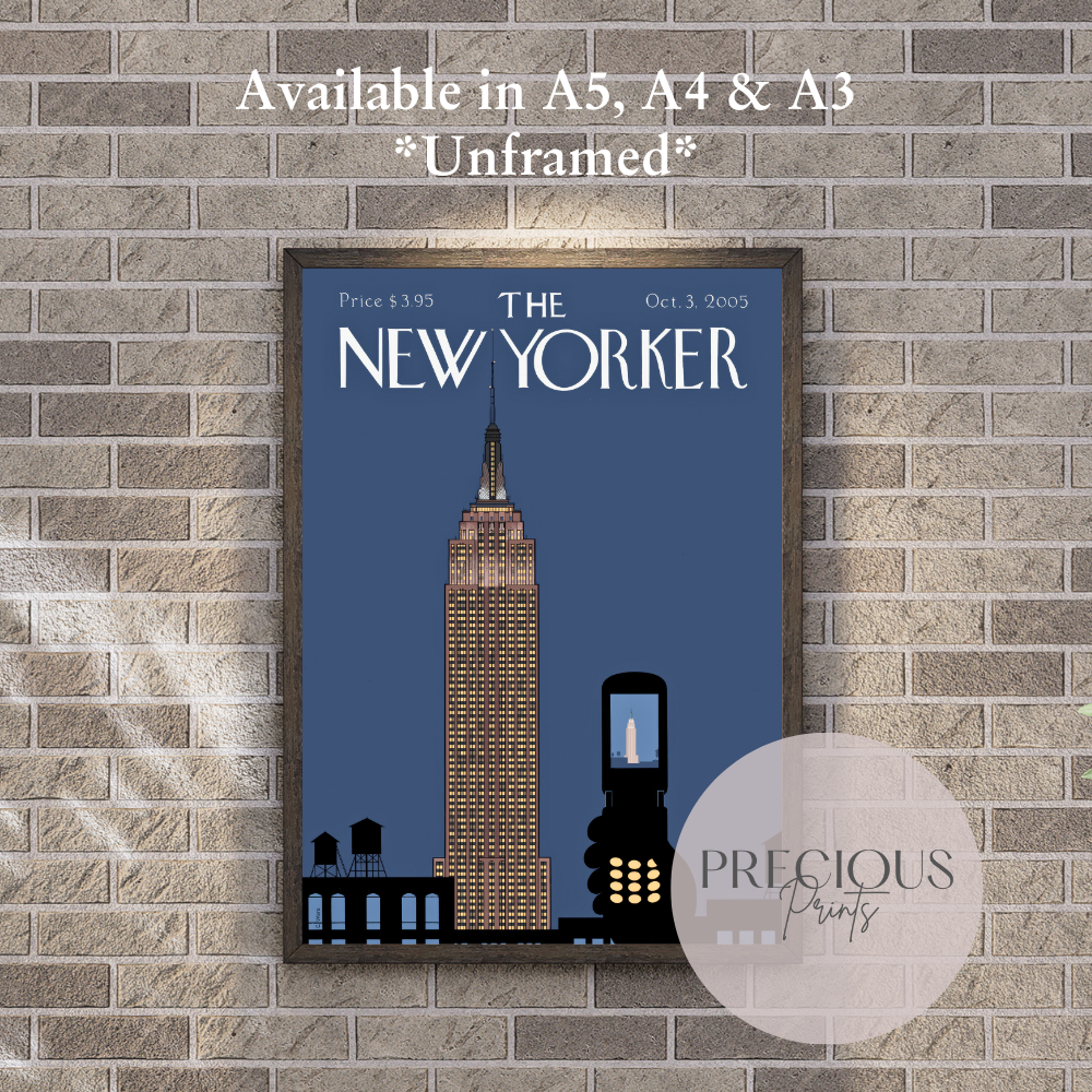 The New Yorker 3 October 2005 Vintage Classic Wall Art Unframed Chris Ware