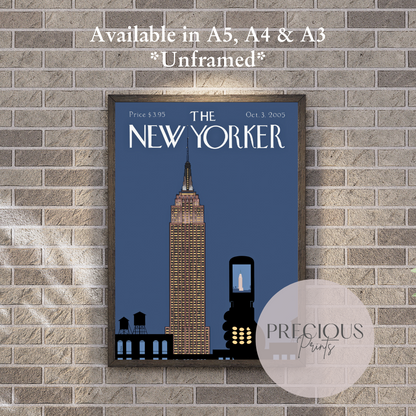 The New Yorker 3 October 2005 Vintage Classic Wall Art Unframed Chris Ware