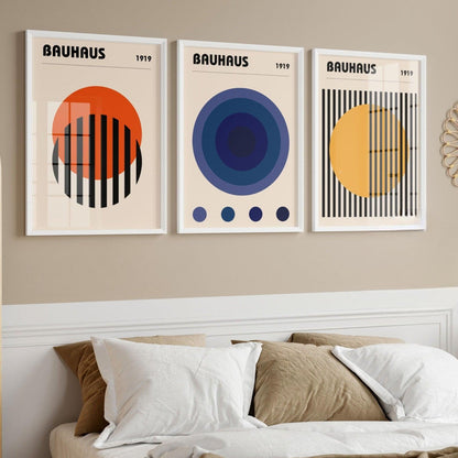 Set of 3 Bauhaus Posters