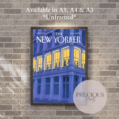 The New Yorker Poster 13 April 2009 Print Wall Art Unframed / High Gloss Poster