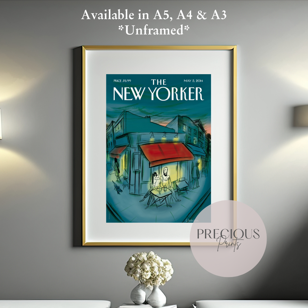 The New Yorker 5 May 2014 / Paris Nov 2015 / Vintage Art Charles Berbérian