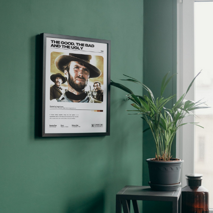 The Good The Bad & The Ugly Movie Poster A5 A4 A3 Unframed High Gloss Print