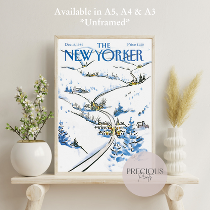 The New Yorker 8 December 1986 Wall Art Print / Artist Arthur Getz