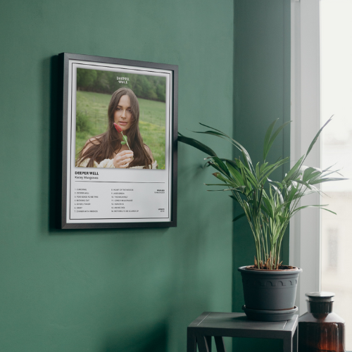 Kacey Musgraves Deeper Well Album Cover Poster / Music Gift A5 A4 A3
