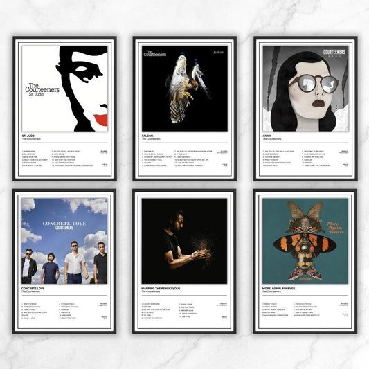 The Courteeners Full Collection Album Cover Posters A5 A4 A3 Unframed